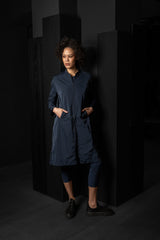 KATHARINA HOVMAN-LONG BOMBER-261704-MARINE