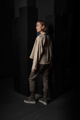 RICK OWENS-PANTS-PRISONER-RIG-DUST