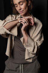 RICK OWENS-PANTS-PRISONER-RIG-DUST