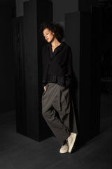 DANIEL ANDRESEN-CARDIGAN-DARMERA-BLACK
