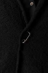 DANIEL ANDRESEN-CARDIGAN-DARMERA-BLACK