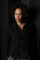 DANIEL ANDRESEN-CARDIGAN-DARMERA-BLACK