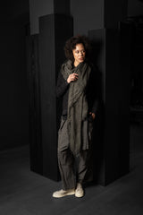 DANIEL ANDRESEN-CARDIGAN-DARMERA-BLACK