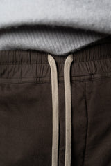 RICK OWENS-PANTS-PRISONER-RIG-DARK DUST