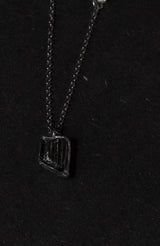 GASPARD HEX-NECKLACE-BLACK TOURMALINE