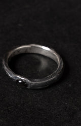 GASPARD HEX-RING-TWIG/STAR SAPPHIRE