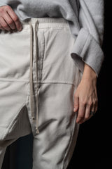 RICK OWENS-PANTS-PRISONER-RIG-MILK WASH