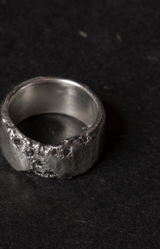 ENRI MARS-RING-SINFUL/BLACK DIAMONDS