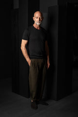 HANNIBAL COLLECTION-TROUSERS-HABIB233.-DARK OLIVE