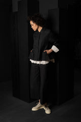 FORME D'EXPRESSION-COAT-DC049-BLACK