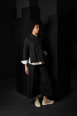 FORME D'EXPRESSION-COAT-DC049-BLACK