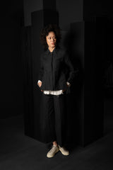 FORME D'EXPRESSION-COAT-DC049-BLACK