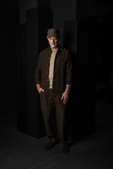 HANNIBAL COLLECTION-OVERSHIRT-PIERCE.101-DARK OLIVE