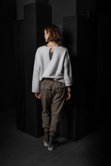 RICK OWENS-PANTS-PRISONER-RN-DUST