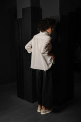 FORME D'EXPRESSION-SHIRT-DS058-WHITE-Customized Order-XS