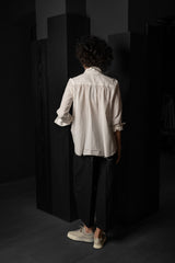 FORME D'EXPRESSION-SHIRT-DS058-WHITE-Customized Order-XS