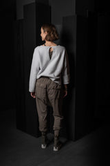 RICK OWENS-PANTS-PRISONER-RN-DUST