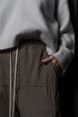 RICK OWENS-PANTS-PRISONER-RN-DUST