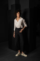 FORME D'EXPRESSION-PANTS-DP046-BLACK