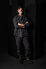 HANNIBAL COLLECTION-OVERSHIRT-PIERCE.101-BLUE SHALE