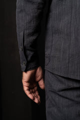 HANNIBAL COLLECTION-OVERSHIRT-PIERCE.101-BLUE SHALE