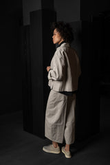 FORME D'EXPRESSION-COAT-DC049J-HAZE
