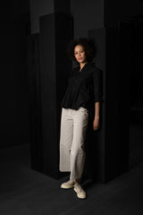 FORME D'EXPRESSION-SHIRT-DS058-BLACK