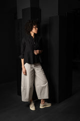 FORME D'EXPRESSION-SHIRT-DS058-BLACK