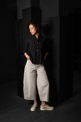 FORME D'EXPRESSION-SHIRT-DS058-BLACK