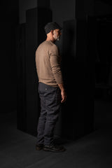 HANNES ROETHER-PULLOVER-SOKO.1048-CHAMPAGNE