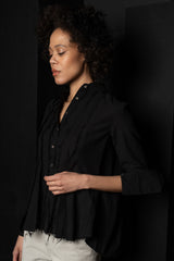 FORME D'EXPRESSION-SHIRT-DS058-BLACK