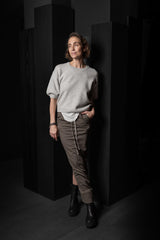 KIEFERMANN-SHIRT-TACIANA-ICE GRAY MELANGE