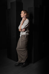 KIEFERMANN-SHIRT-TACIANA-ICE GRAY MELANGE