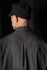 HANNIBAL COLLECTION-SHIRT-JOLLE 153.-ANTHRACITE CRINKLE