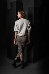 KIEFERMANN-SHIRT-TACIANA-ICE GRAY MELANGE