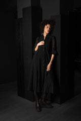 FORME D'EXPRESSION-DRESS-DA052-BLACK
