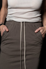 RICK OWENS-SKIRT-PULL ON PILLAR-RN-DUST