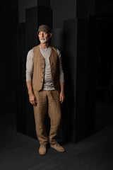 HANNIBAL COLLECTION-VEST-GUNNAR 36.-WARM DUNE