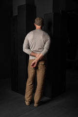 HANNIBAL COLLECTION-TROUSERS-HUBI 232.-WARM DUNE