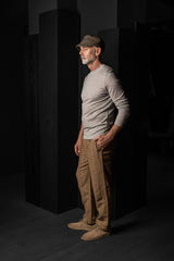 HANNIBAL COLLECTION-TROUSERS-HUBI 232.-WARM DUNE