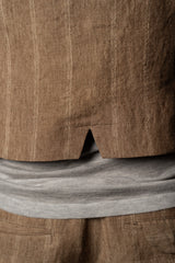 HANNIBAL COLLECTION-VEST-GUNNAR 36.-WARM DUNE