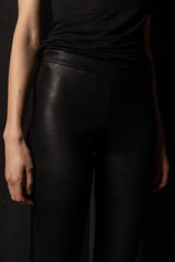 ARMA-LEATHER PANTS-NOS ROCHE-BLACK