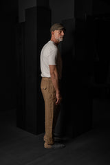 HANNIBAL COLLECTION-TROUSERS-HUBI 232.-WARM DUNE