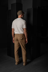 HANNIBAL COLLECTION-TROUSERS-HUBI 232.-WARM DUNE
