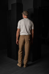 HANNIBAL COLLECTION-TROUSERS-HUBI 232.-WARM DUNE