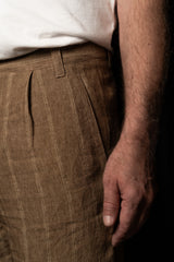HANNIBAL COLLECTION-TROUSERS-HUBI 232.-WARM DUNE