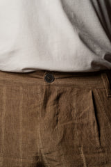 HANNIBAL COLLECTION-TROUSERS-HUBI 232.-WARM DUNE