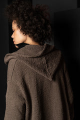 DANIEL ANDRESEN-CARDIGAN-AMSONIA-MUD