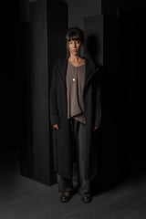 DANIEL ANDRESEN-CARDIGAN-TULIP-BLACK