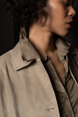ARMA-LEATHER JACKET-ZHOU-GREY TAUPE
